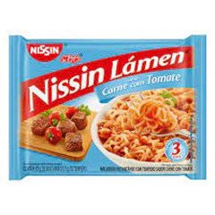 NISSIN LAMEN CARNE COM TOMATE 85GR