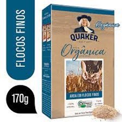 AVEIA FLOCOS FINOS ORGANICO QUAKER 170G