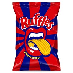 SALG CHURRASCO RUFFLES 76G