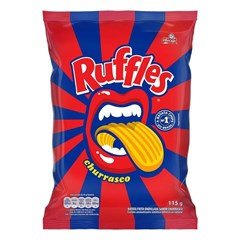 SALG CHURRASCO RUFFLES 115G