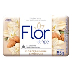 SABONETE FLOR DE YPE BAUNILHA/AMENDO 85G