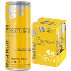 RED BULL TROPICAL EDITION 4 PACK 250ML