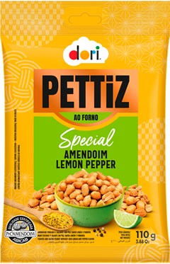 AMENDOIM TSSP LEMON PEPPER PETTIZ S 110G