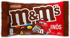 M&MS CHOC AO LEITE 80GR