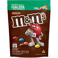 M&MS CHOC AO LEITE 148GR