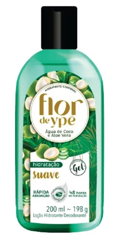 HIDRA FLOR YPE AGUA DE COCO E ALEO200ML