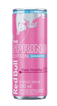 RED BULL SUGAR FREE FRUTAS VERMELHA250ML