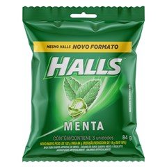 HALLS BAG MENTA C/ 3 28GR 