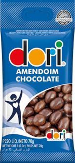 AMENDOIM CHOCOLATE DORI CONF 70GR