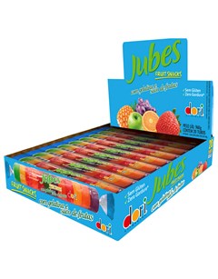 JUBES FRUIT SNACKS TROP TUBO 48GR