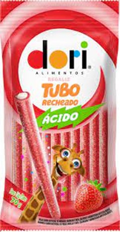 DORI REG TUBO MORANGO ACIDO RECH 70GR