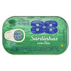 SARDINHA C/OLEO COMESTIVEL 88 125GRS
