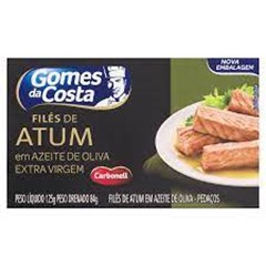 FILE DE ATUM EM AZEITE 125GRS