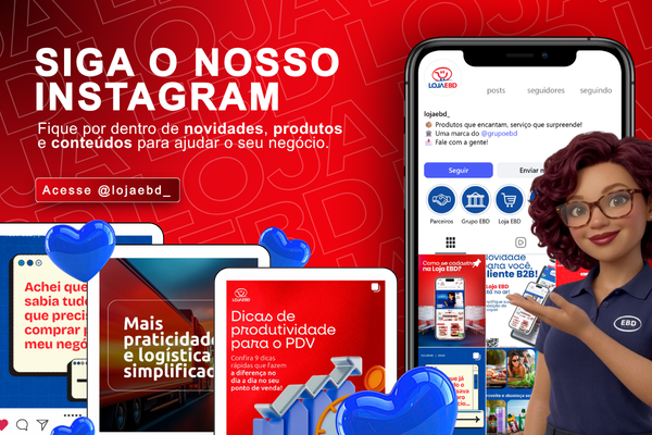 CONHEÇA O INSTAGRAM DA LOJA